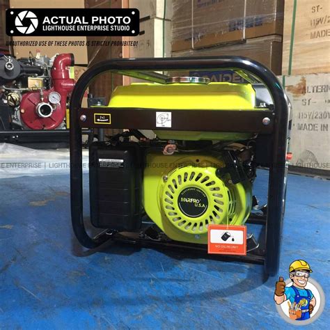 MARPRO USA 3500W / 3.5KVA GASOLINE GENERATOR SET .